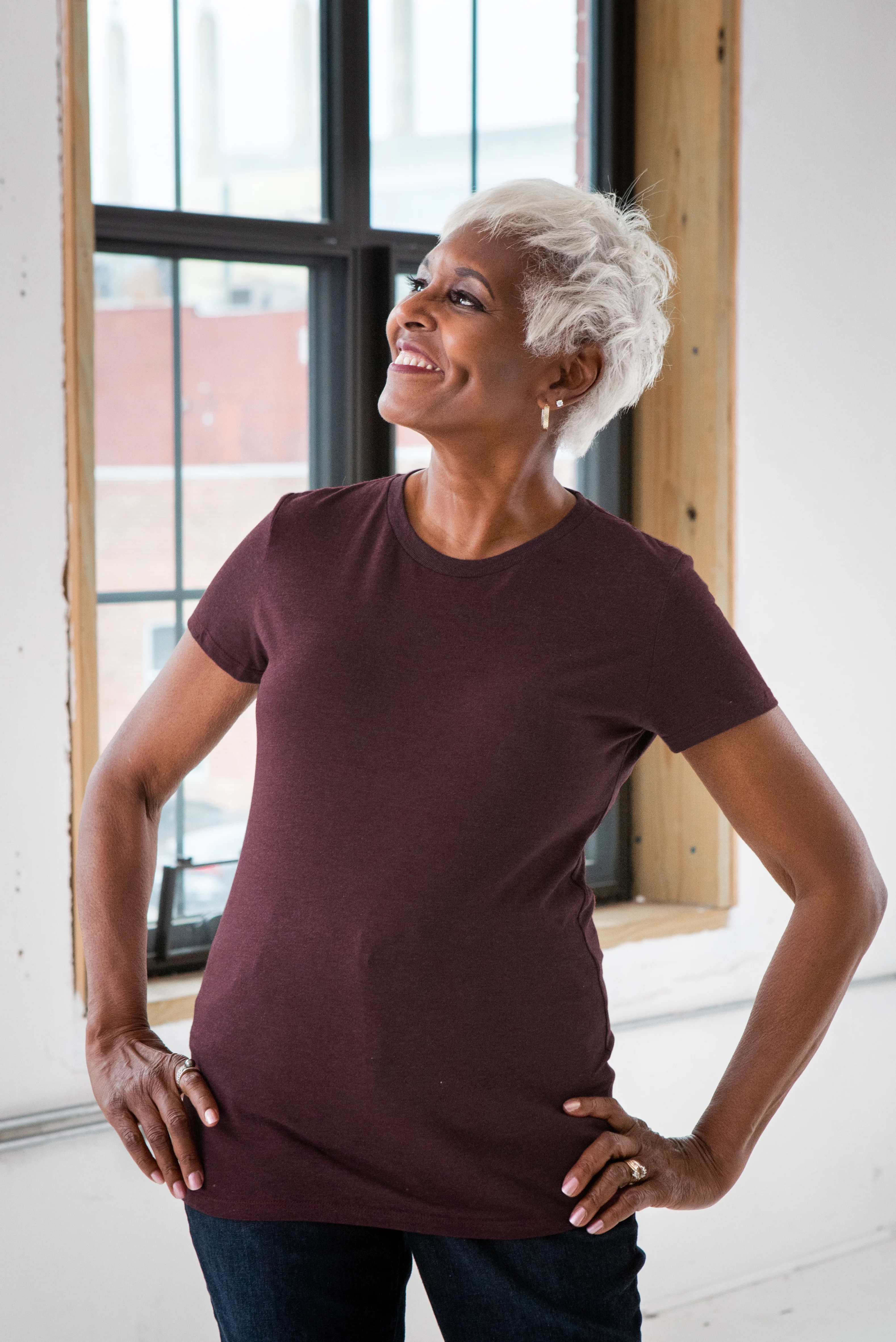 Ladies Eco-Triblend Short Sleeve Tee (Core Colors) - Image 17