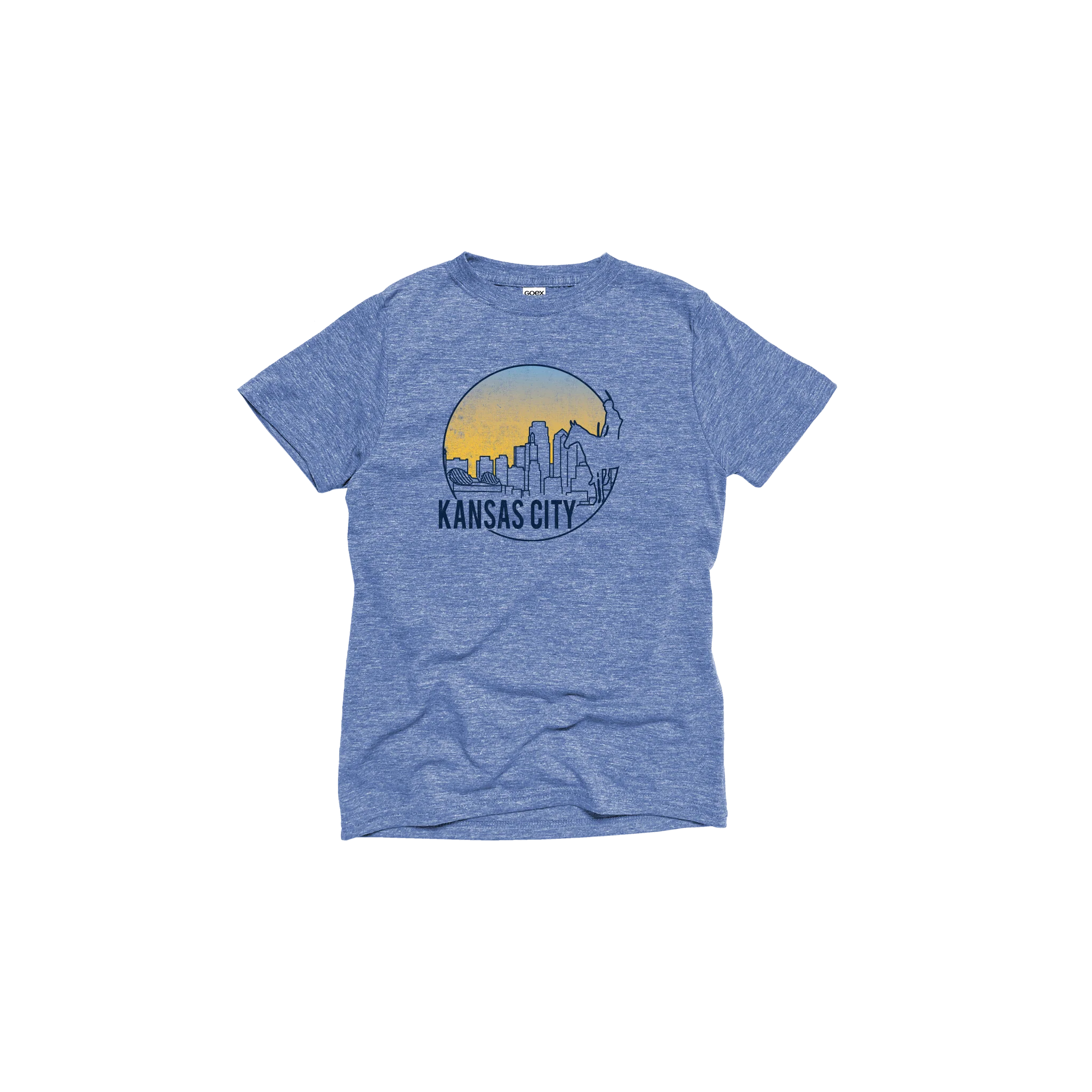 KC Scout Youth Eco-Triblend Tee - Image 4