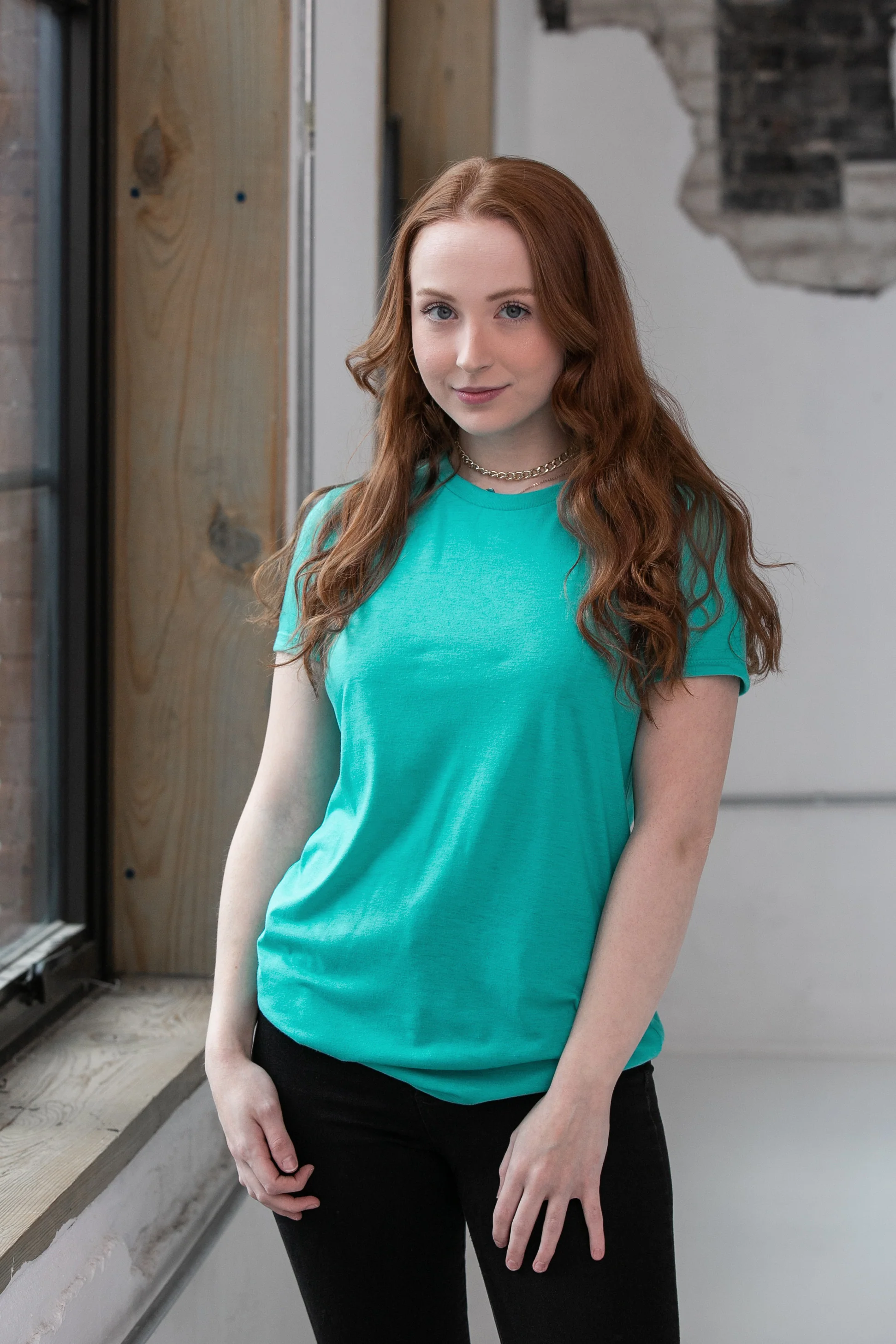 Ladies Eco-Triblend Short Sleeve Tee (Fashion Colors) - Image 5