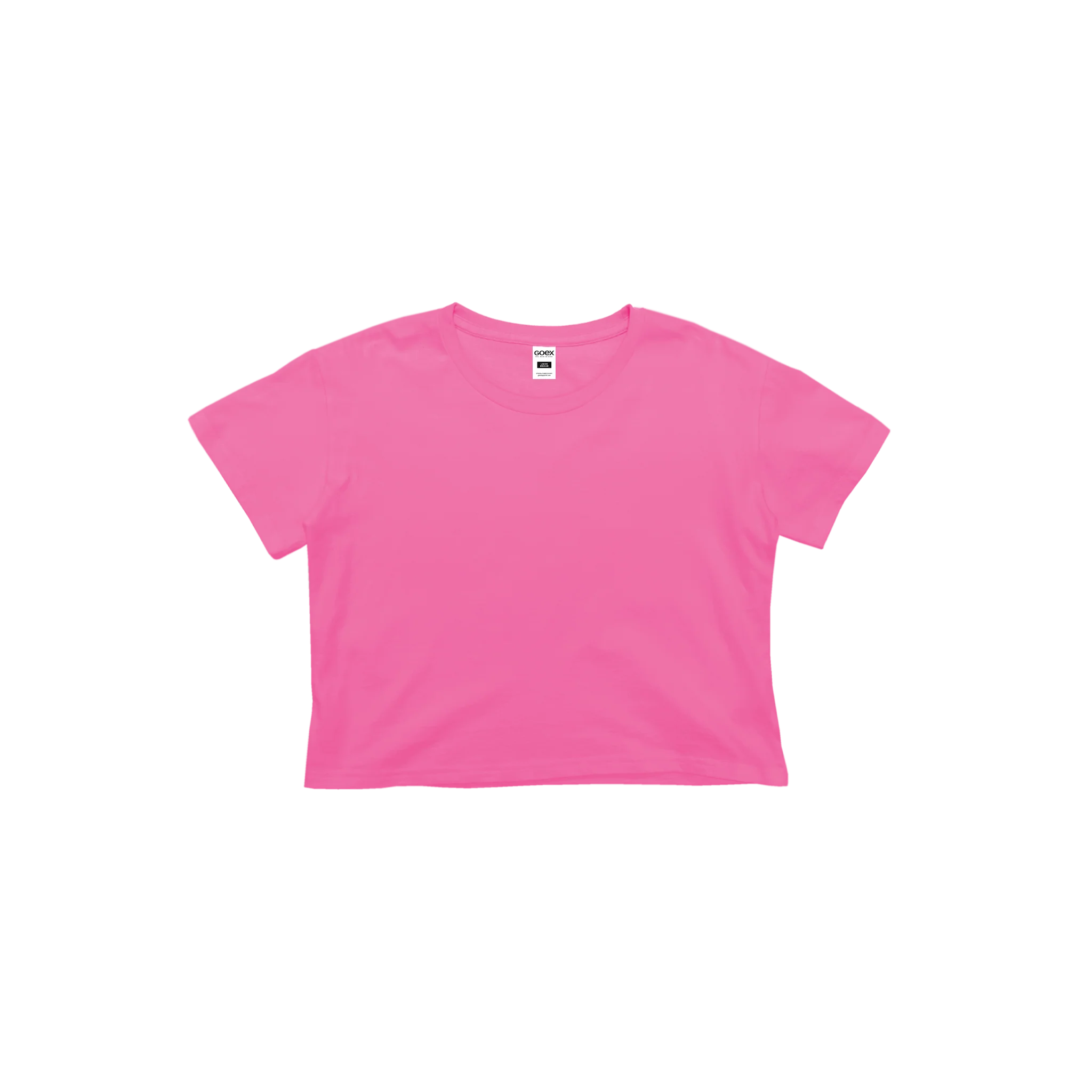 Ladies Premium Cotton Crop Tee - Image 16
