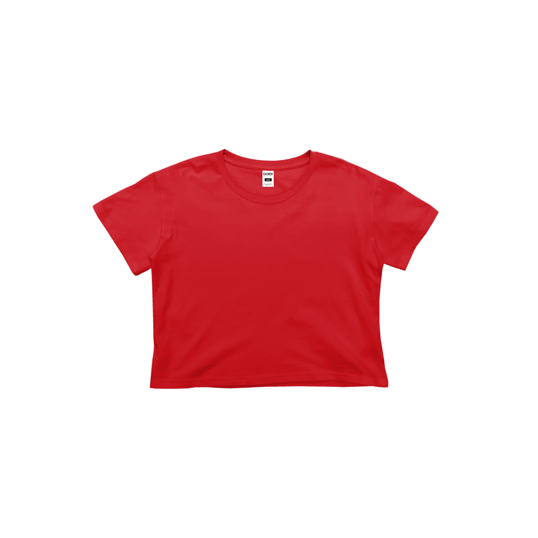 Ladies Premium Cotton Crop Tee - Image 18