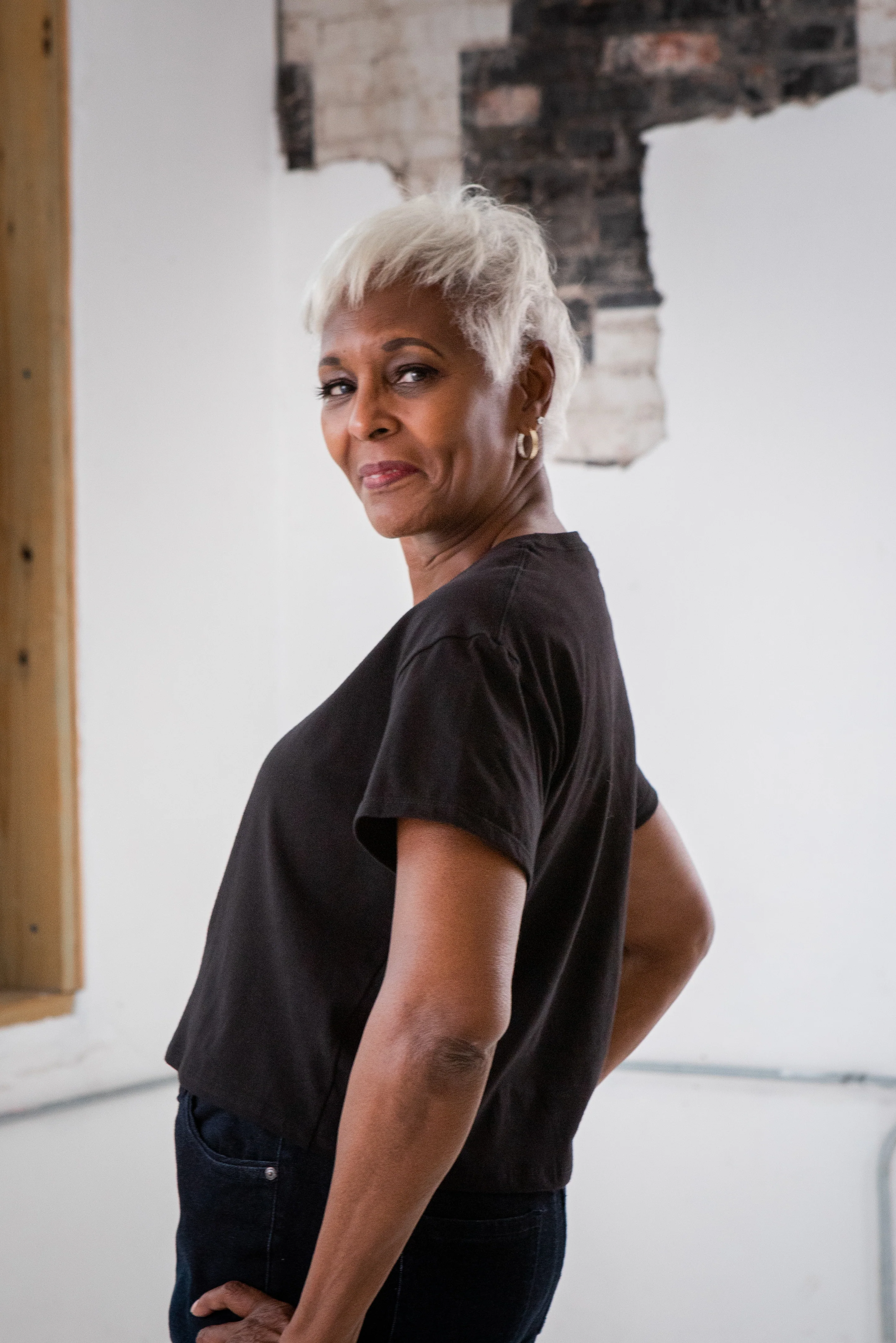 Ladies Premium Cotton Crop Tee - Image 5