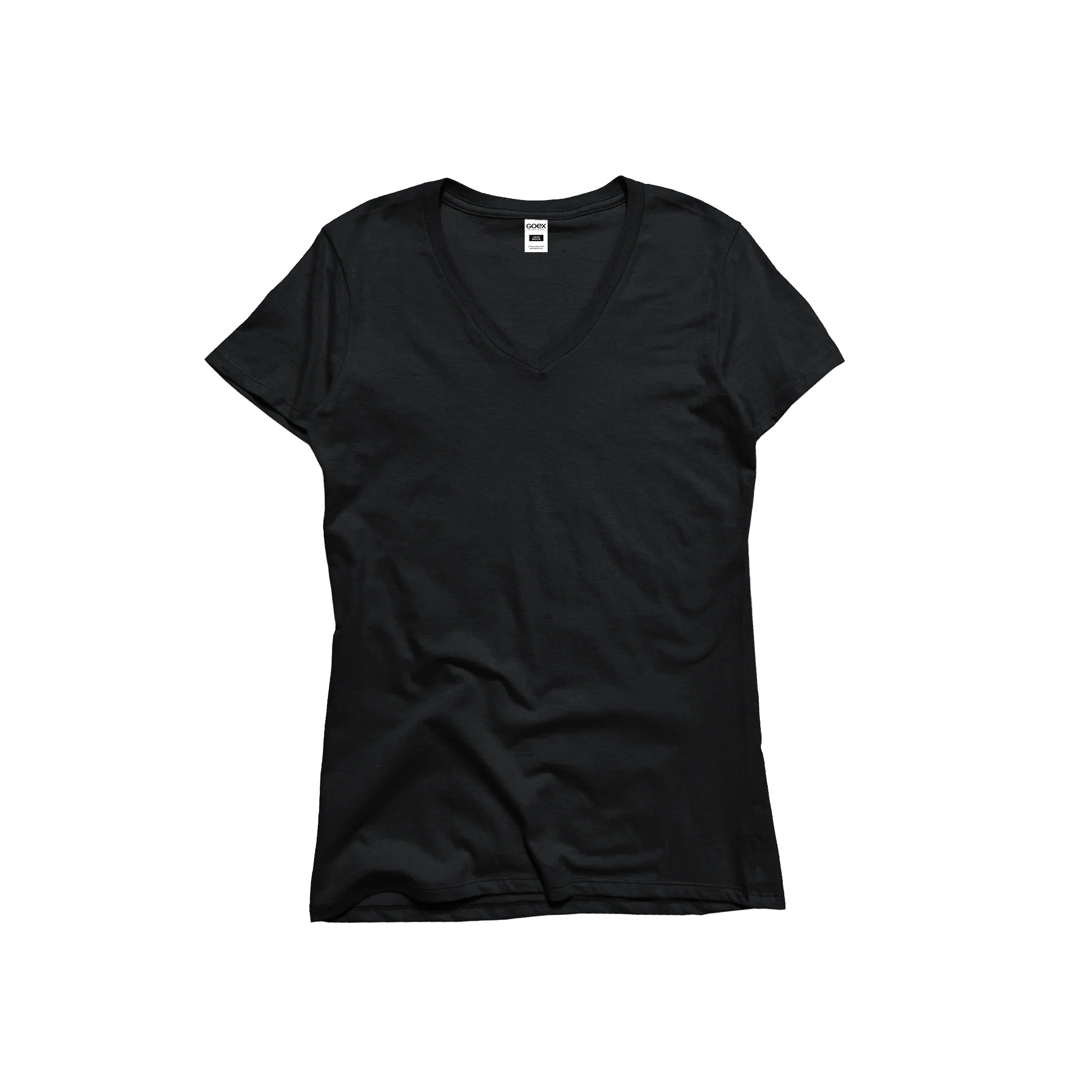 Ladies Premium Cotton Short Sleeve V-Neck Tee - Image 3