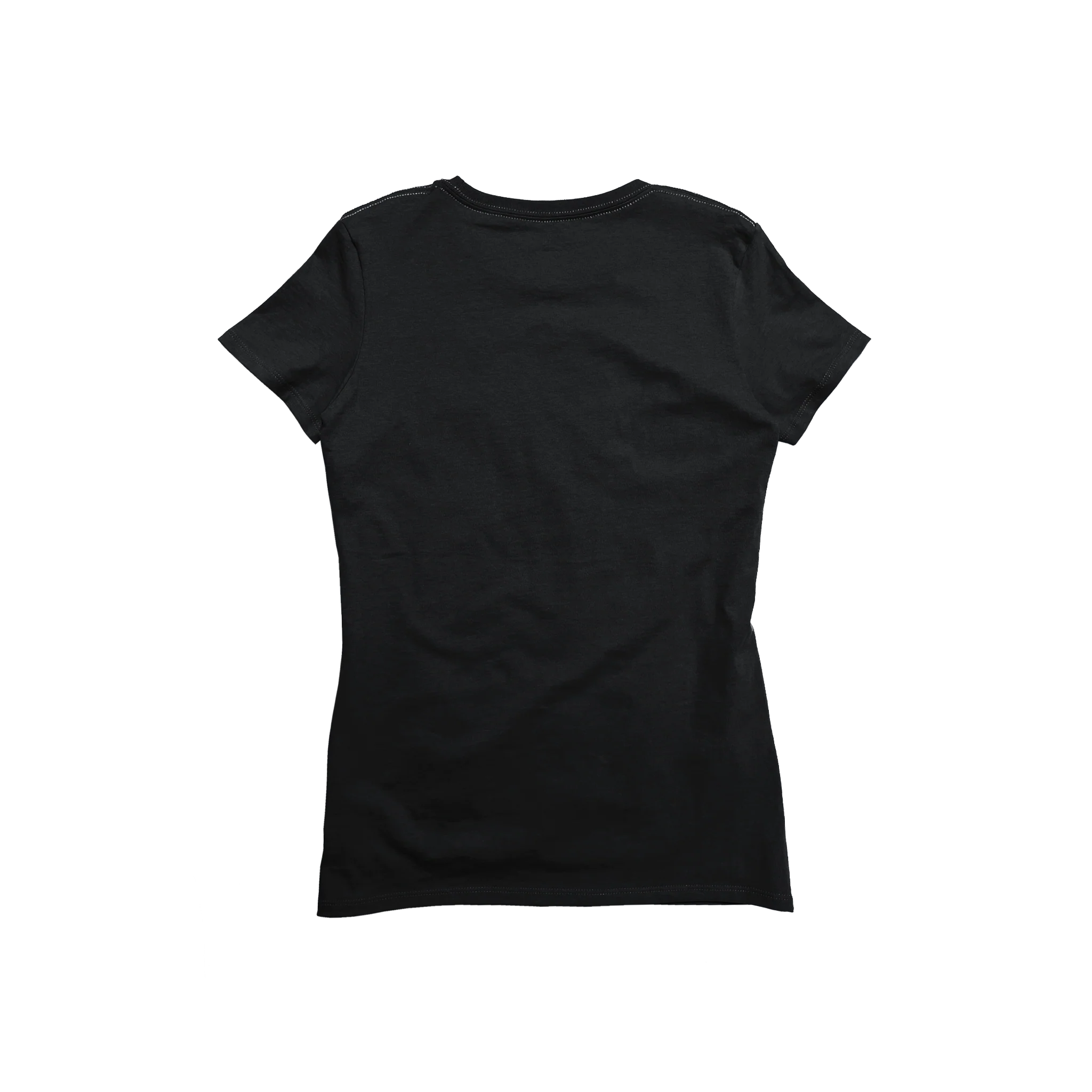 Ladies Premium Cotton Short Sleeve V-Neck Tee - Image 4