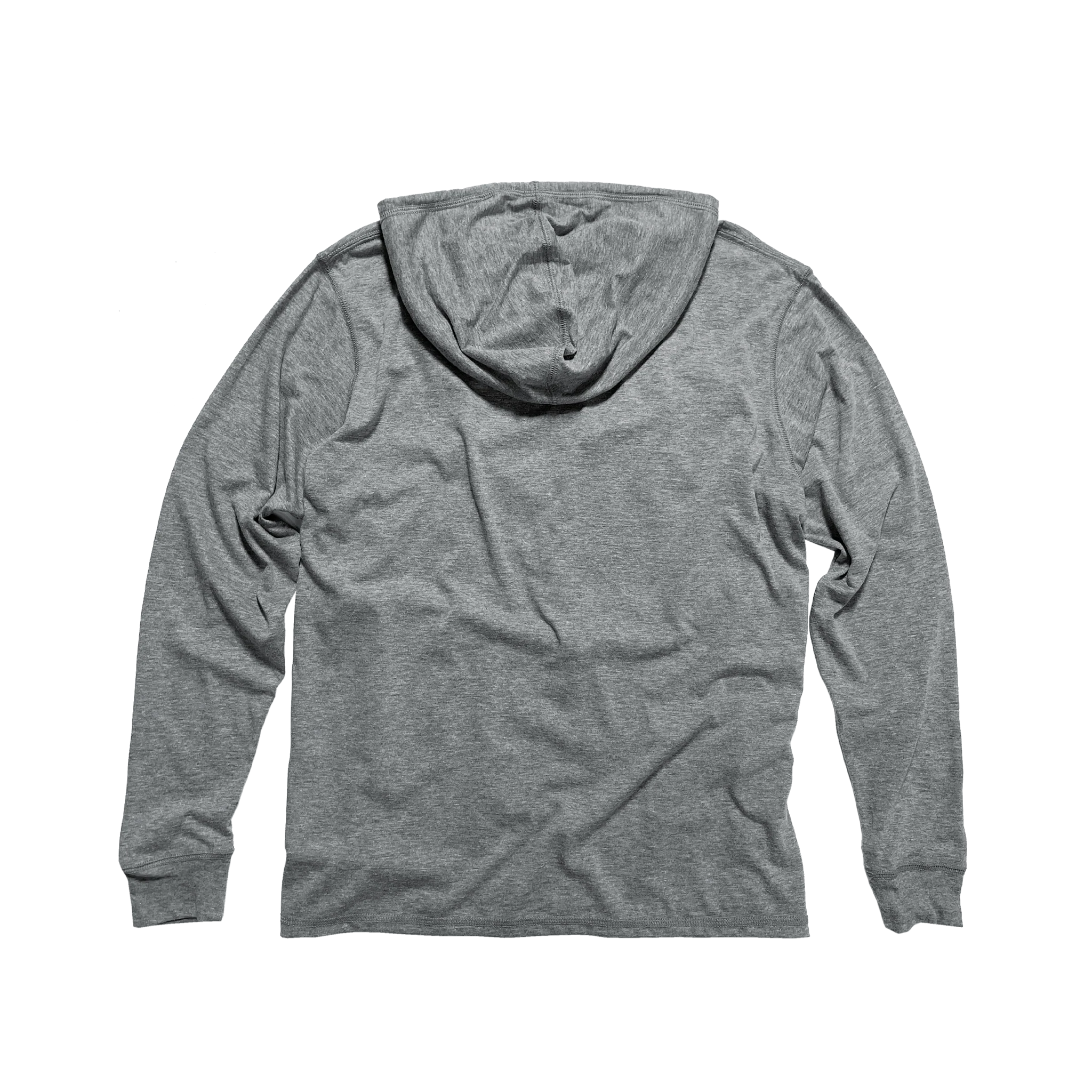 Unisex Eco-Triblend Long Sleeve Hooded Tee - Image 10