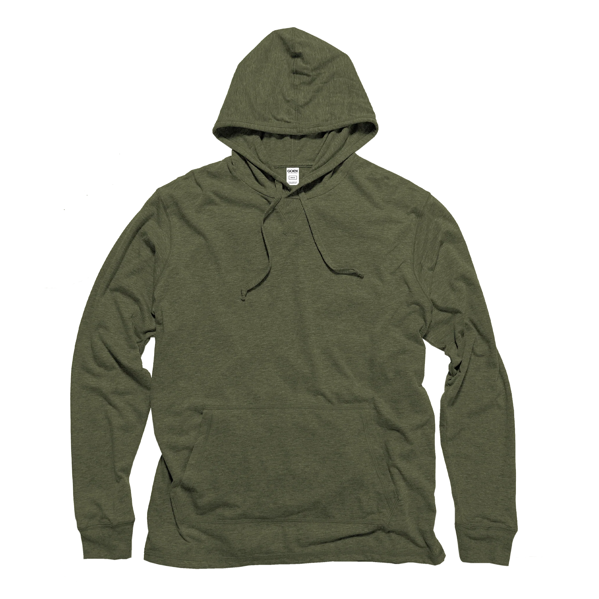 Unisex Eco-Triblend Long Sleeve Hooded Tee - Image 11