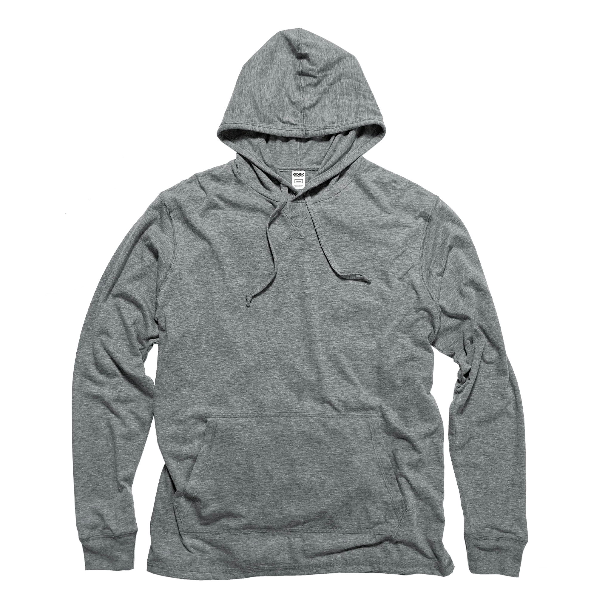 Unisex Eco-Triblend Long Sleeve Hooded Tee - Image 9