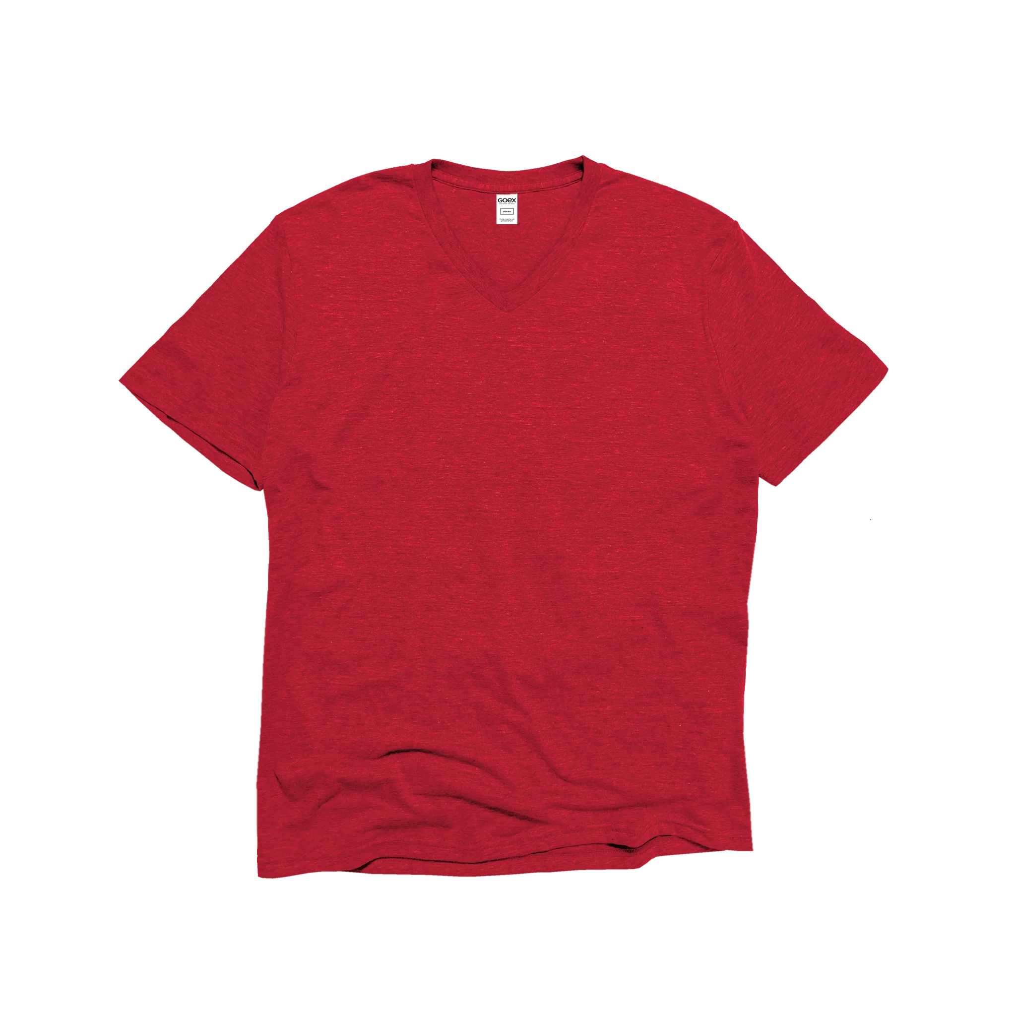 Unisex Eco-Triblend Short Sleeve V-Neck Tee - Image 9