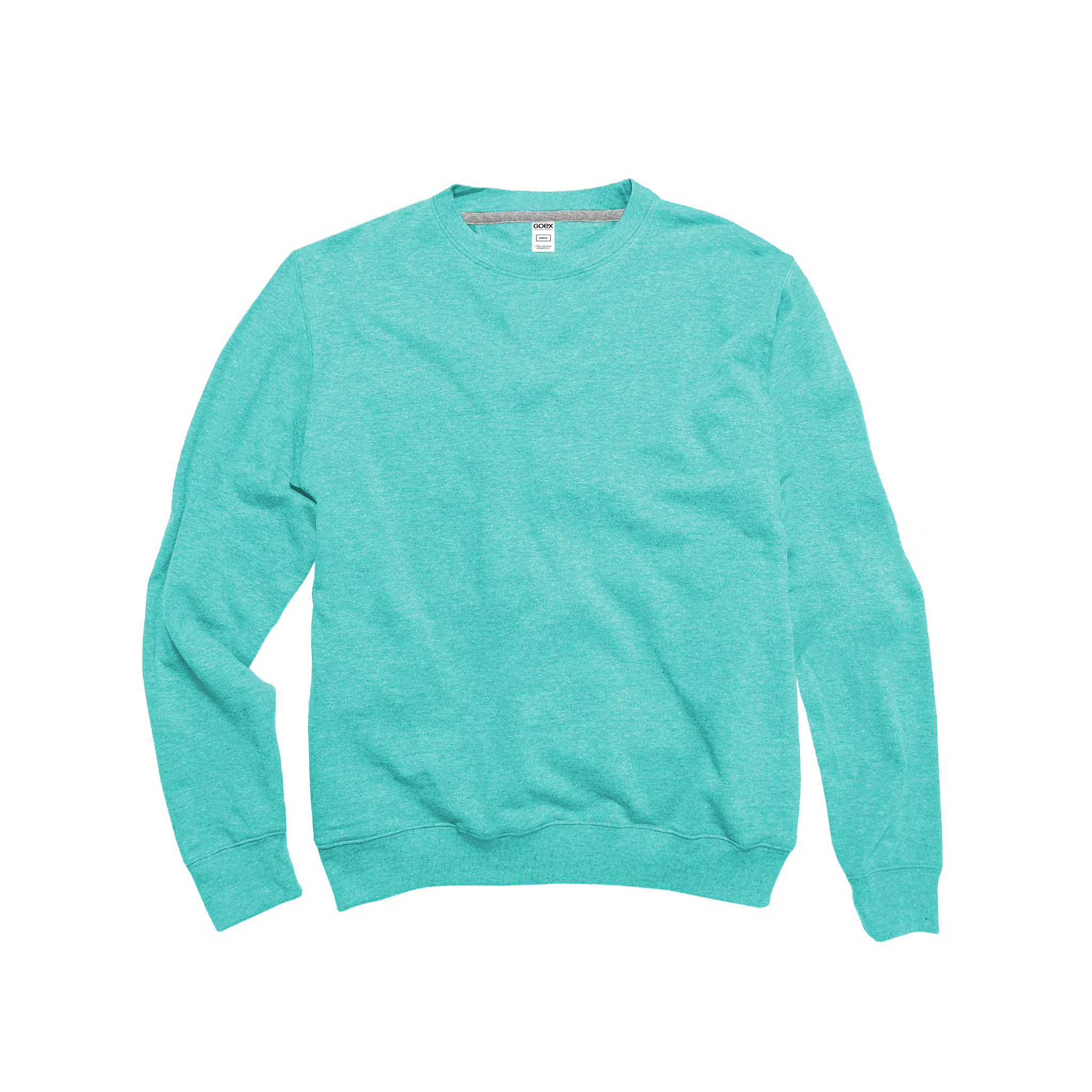 Unisex Heathered Fleece Crew - Image 14