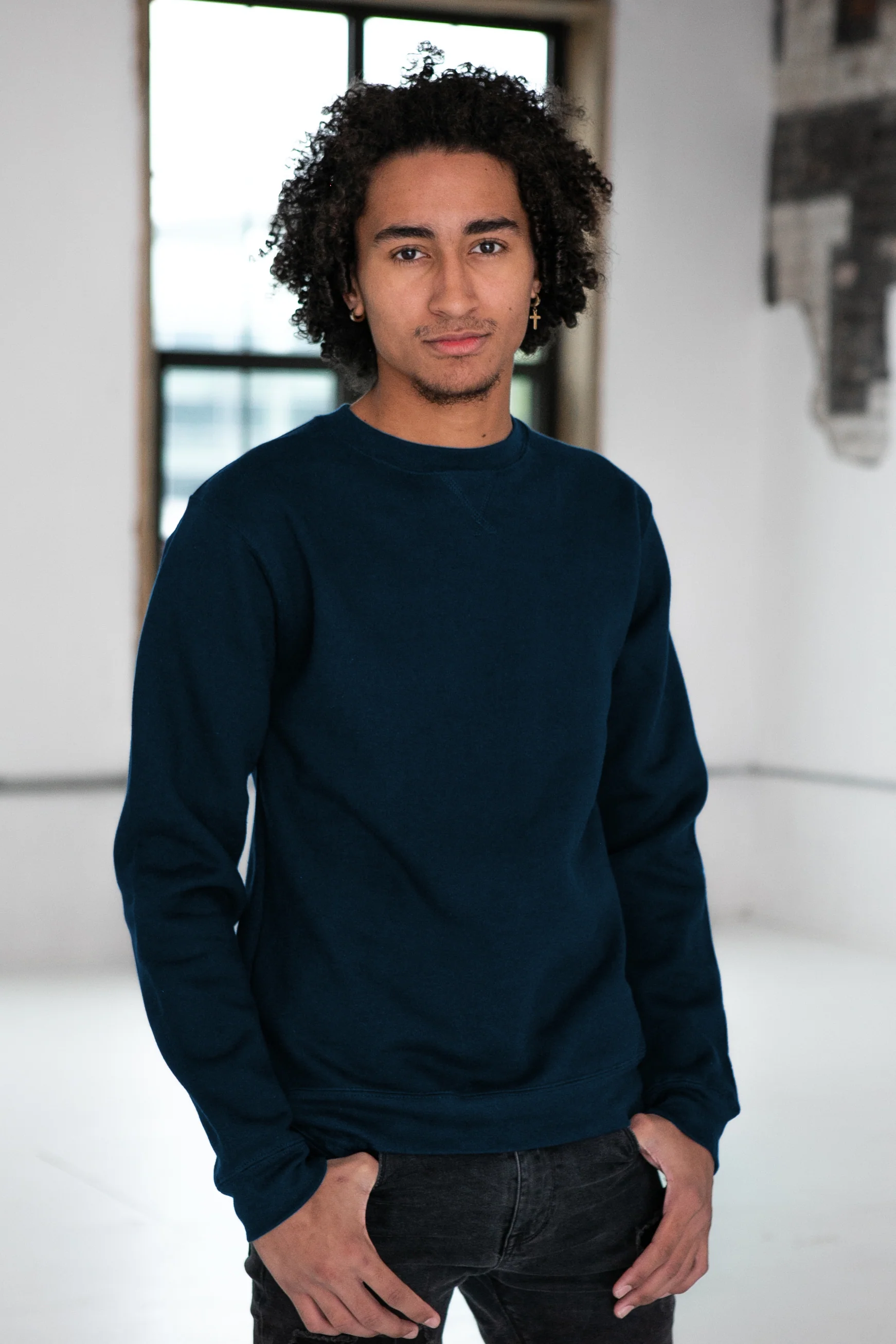 Unisex Fleece Crew - Image 4