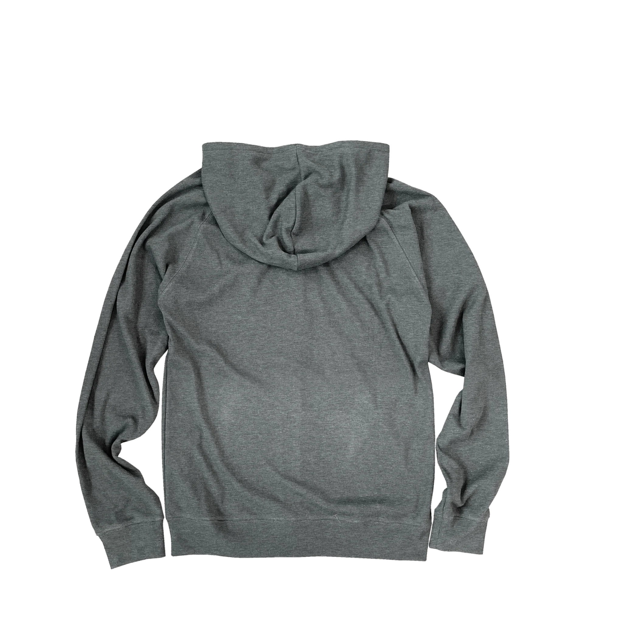 Unisex Heathered Rib Full Zip Hood - Image 4