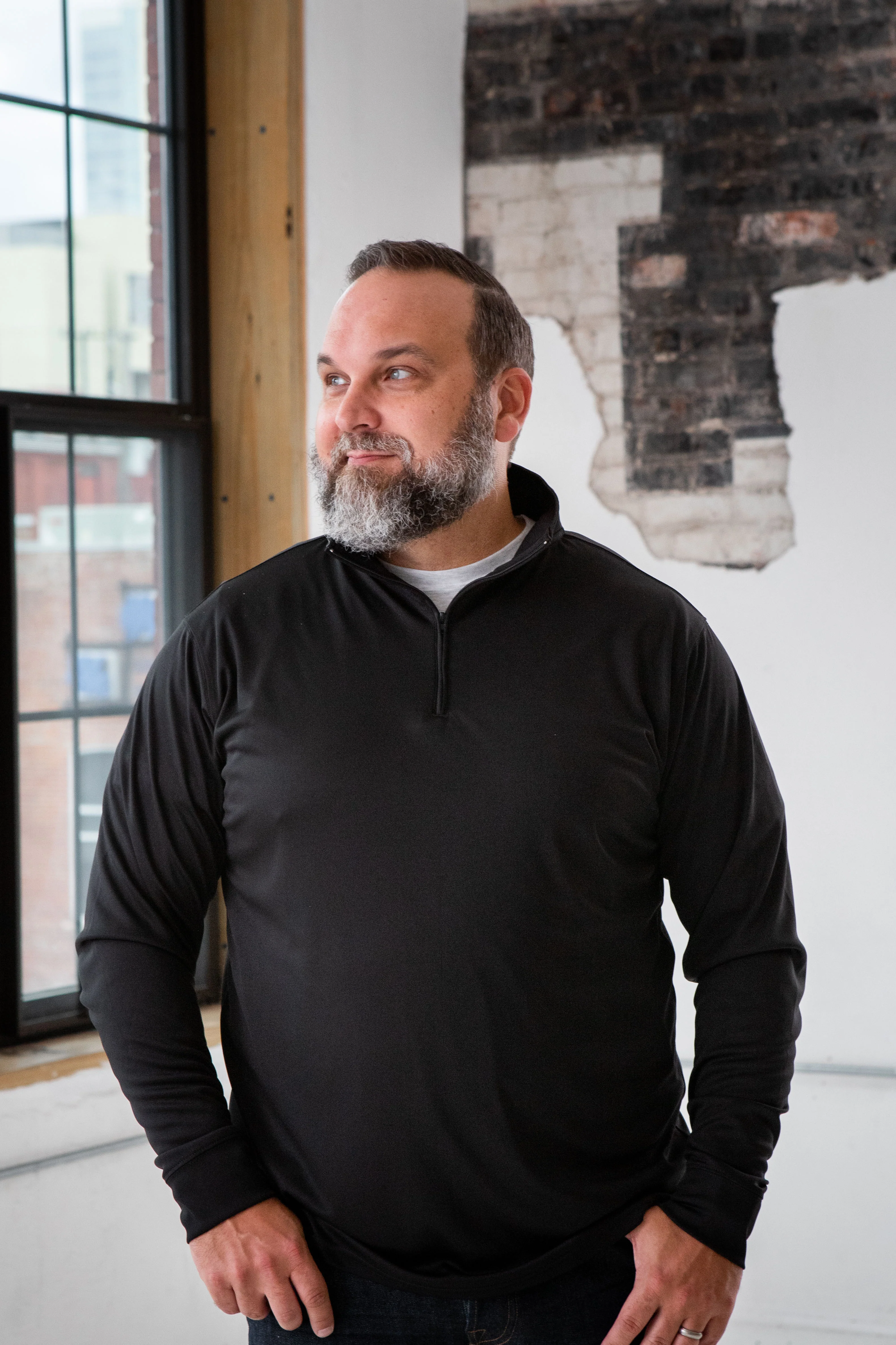 Unisex Performance Poly 1/4 Zip - Image 4