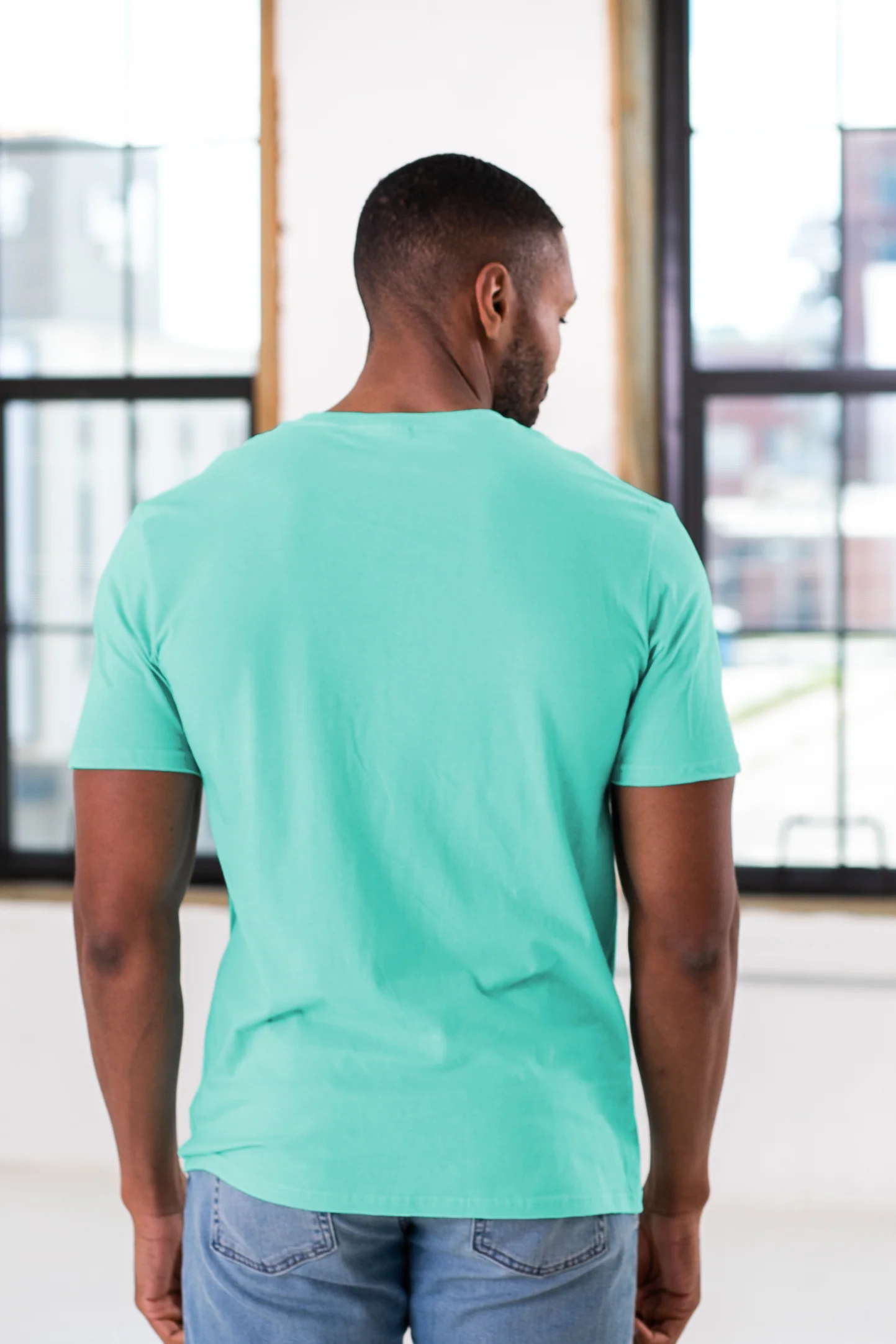 Unisex Premium Cotton Short Sleeve Tee (Fashion Colors) - Image 3