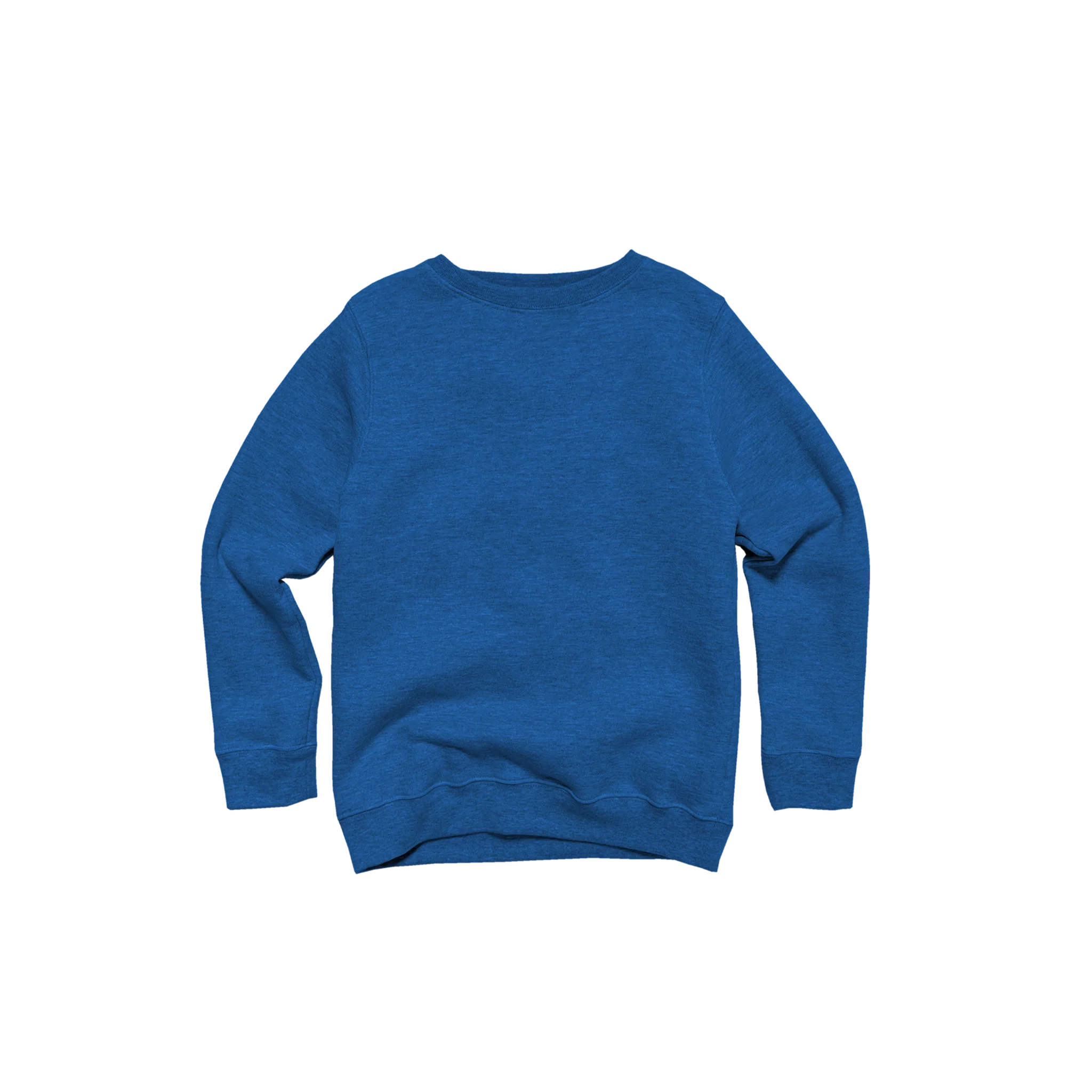 Youth Heathered Fleece Crew - Image 18