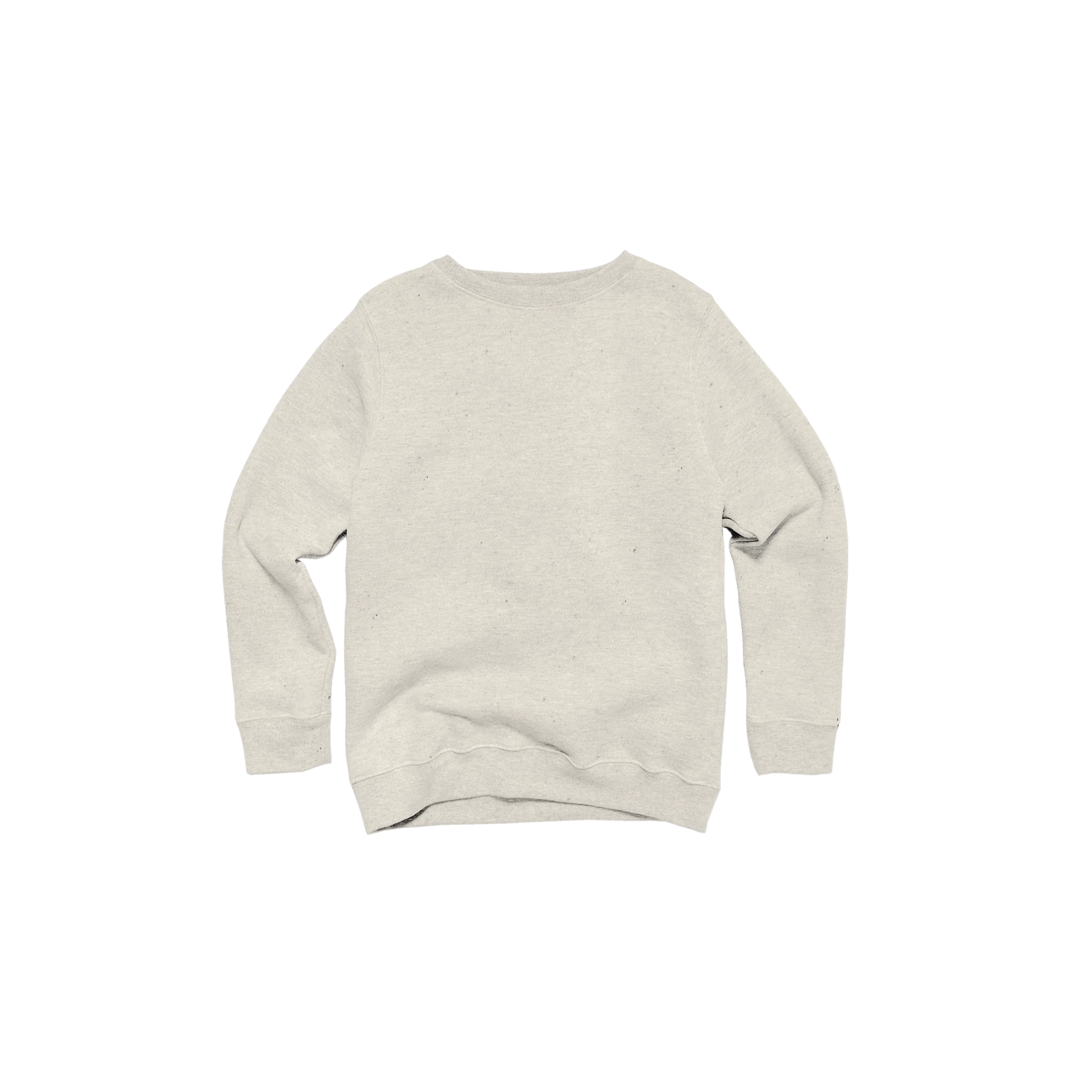 Youth Heathered Fleece Crew - Image 8