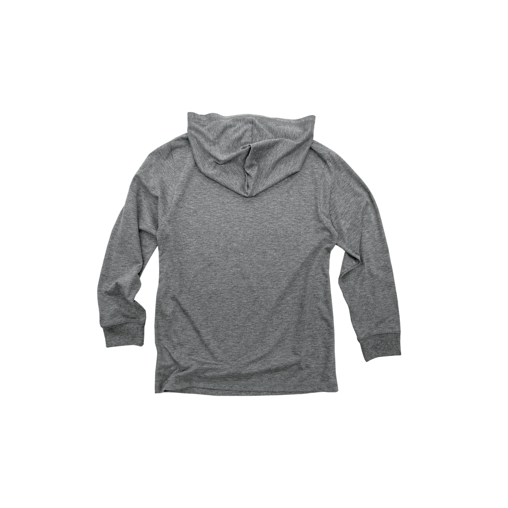 Youth Hooded Long Sleeve Triblend Tee - Image 4