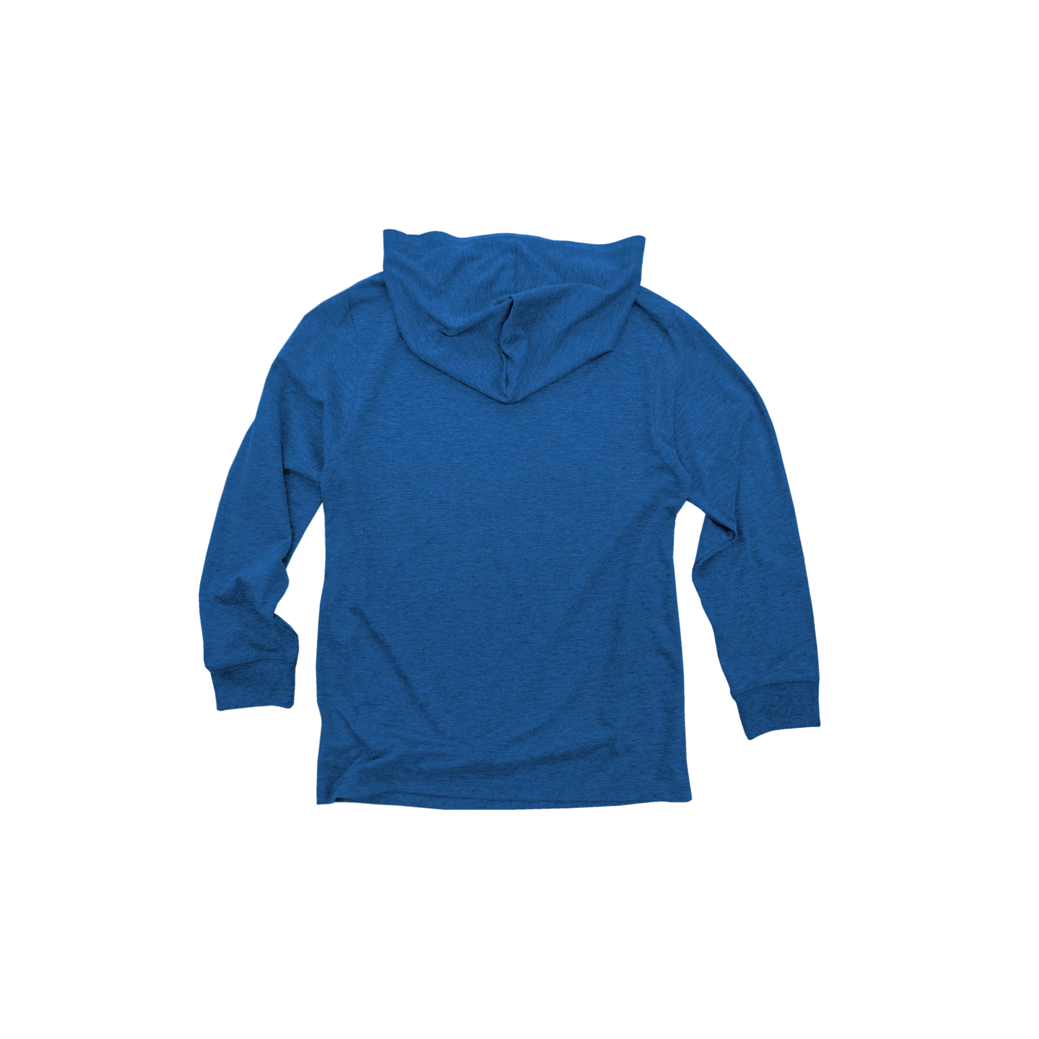 Youth Hooded Long Sleeve Triblend Tee - Image 6