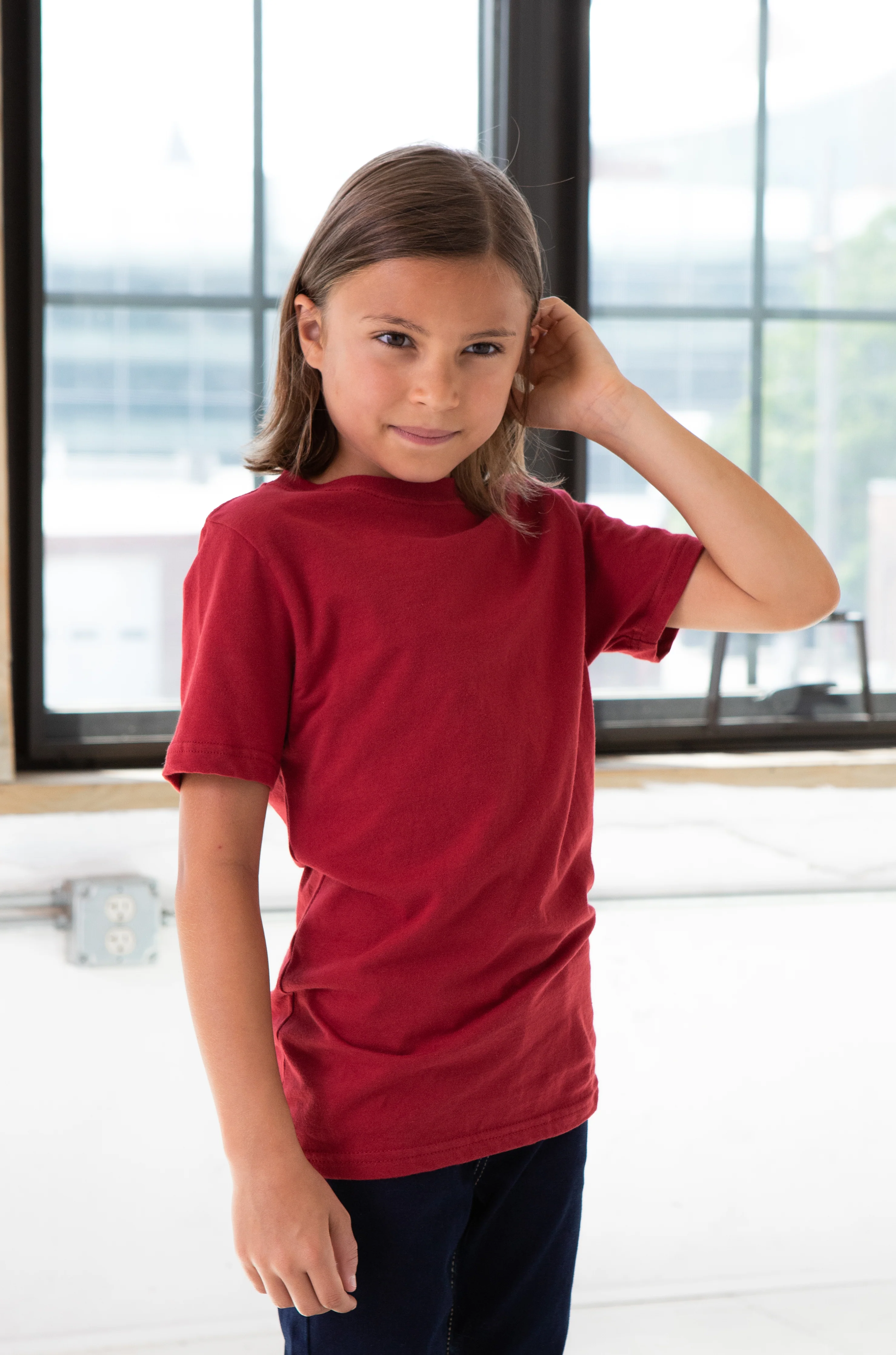 Youth Premium Cotton Short Sleeve Tee (Last Chance) - Image 3